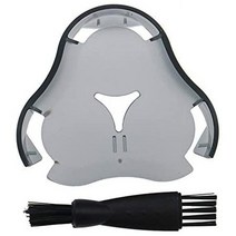 일본직발송 2. WUYAN 면도기 헤드 캡 보호 커버 및 청소 브러쉬 호환성 PHILIPS NORELCO 전기 면도기 RQ12, {