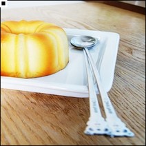 바리스타학원 아이스커피 깔끔한디자인 쿠킹클래스 은빛판다스푼 스텐롱스프푼