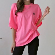 젤리티샵 미니자수 여성 반팔티셔츠 박스티 남성 남녀공용 면 소재 반팔티