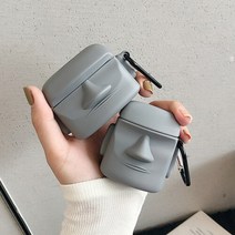 모아이 석상 에어팟 케이스 1세대 2세대 프로, ONE color, 에어팟프로