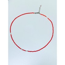 체리 레드 목걸이