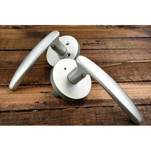 도모인더스트리 나무문용 방문 손잡이, 2개