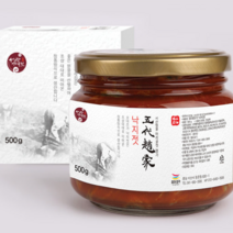 몽땅식품 원조 서산 낙지젓갈 500g 5대째운영 전통맛집, 1개