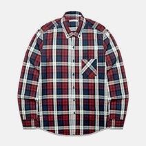 스타일에스 DN 긴팔 포켓 데일리 체크 셔츠