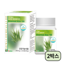 두리농산 알로밀 알로에100 65g 233정 X 2박스 (116일분)