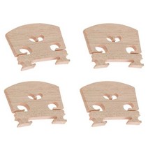 바이올린 연습용 입문용 부품 violin-bridge-5pc-44 메이플 브릿지 부품, 다른