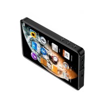 DAP MP3 플레이어 mp4 블루투스 built-in16gb 스피커 4.0 인치 풀 터치 스크린 hifi 무손실 사 드 mp4 1080p vediofmradiomp5, 블랙 블루투스, 80GB