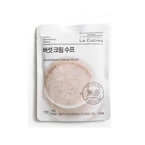 올가 식사대용 라쿠치나 버섯 크림 수프 (160g) 아침 야식 환자식 부모님식사 혼밥 간단요리 다이어트, 3개