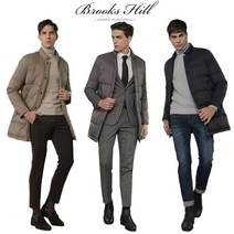 [브룩스힐]모테브점퍼 카키베이지