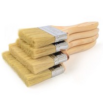 페인트 브러쉬 중형 페인트용붓 니스붓 페인트솔 페인트붓, 6.3cm