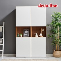 데코라인 코넬 폴센 1200 월플렉스 시스템 수납장 DNS005, 화이트