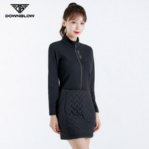 스포츠용품(기타브랜드) 다운블로우-DBFWOBK 8001W FW여자반집업퀄팅패딩원피스