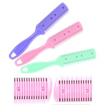 헤어 머리 손질 손질칼 커팅칼 커트 칼빗 빗칼 레자칼 헤어커터 숱칼 커트빗 양날칼