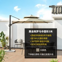 야외 대형파라솔 낚시파라솔 밀짚 전원주택 옥상 접이식 테라스 그늘막 광장 해변가 폴딩, AS