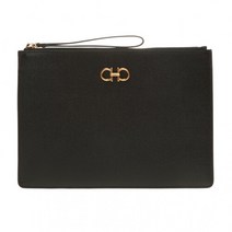 바이스트 [FERRAGAMO] 23SS 금장 더블 간치니 클러치백 22-D781 0726514