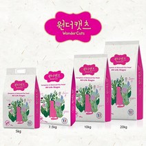고양이사료 원더캣츠 전연령 반려묘 기능성 사료 모음, 원더캣츠 전묘용 5kg x4개