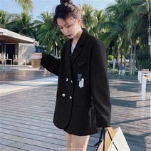 여성 춘추용 잠바 데일리 루즈핏 정장자켓 재킷 오피스룩 WZB032428
