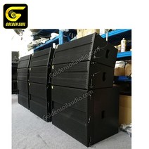 LA-208 전문 오디오 패시브 더블 8 인치 라인 어레이 스피커 자체 전원 라우드