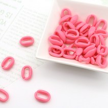 하이동대문 파스텔 토이체인 악세사리 부자재, 1세트, 핑크