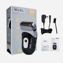 WAHL 전기 가위 모델 2910 점차적인 광택제 피니셔 면도 및 오일 푸싱 헤드 매우 강력한 힘, 08 Black