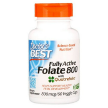 닥터스베스트 4세대 활성 엽산 800mcg 60 베지 캡슐 활성형 Folate, 1개, 60개