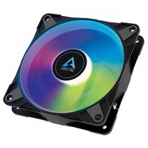 ARCTIC P12 PWM PST ARGB 공랭 120mm 팬 쿨러, 단일옵션