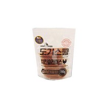 도기스쿨 애견간식 치킨슬라이스 700g 실속대용량