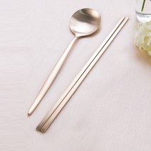 수타미 방짜유기 달 어른 수저세트 3P+선물포장, 1개