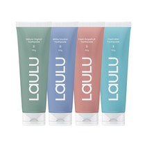 라울루 천연불소 무불소 치약 4종 SET, 120g, 1세트