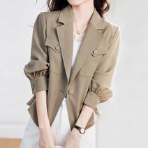 키첼 카리드 블라우스형 자켓