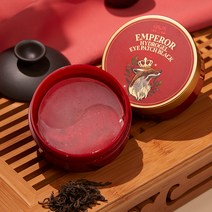 GPKJW 보이차 하이드로겔 콜라겐 아이패치 눈밑 주름패치, 1개, 60매, 엠페러 블랙