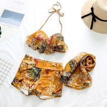 풀빌라 패밀리룩 오프숄더 시밀러 발리 야자수 바지 커플 비치웨어 바캉스 하와이안 하의