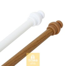 ECV171643[도매포유]코텍 미니 커튼봉 1.8M, 화이트