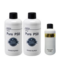 Pure PSB 300ml 고농축박테리아 생박테리아제 물잡이 및 유기물 분해 박테리아 + Pure Balance 100ml 증정, 2개