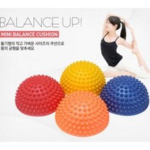 전신운동 미니 밸런스지압쿠션 2개 균형운동 요가볼