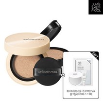 스킨 누더 커버레이어 쿠션 리필 포함 화이트거울+톤코렉팅5ml+마스크 1매, 미디업딥
