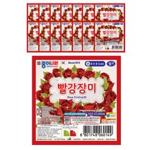 종이나라 1500 빨강장미접기 색종이 소 40p, 2색, 15세트