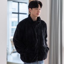 CH-F1 오버핏 양면 후리스 집업