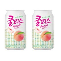 동원 쿨피스 복숭아 350ml 10개 쿨피스 캔