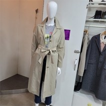 OLIVIA HASSLER 올리비아하슬러 DP01 홑겹 롱 코트 OHBMCT101