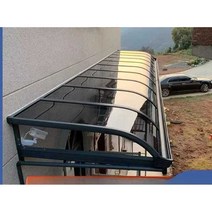 알루미늄 합금 비 창고 carport 빌라 발코니 처마 홈 농촌 야외 방수 작은 안뜰 문 머리 비 천막, 315제곱미터