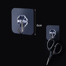 접착식 후크 가정용 700# 스티커 헴라인 벽걸이 중 욕실 키친카드 단추어머니 다소미얼 Z, 아크릴 매화 갈고리