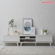 라자가구 위드 베이직 1800 오픈 거실장 cw076, 아이보리