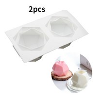 수제 캔들 양초 실리콘 몰드 금형 석고방향제 비누 만들기 비 스틱 버블 큐브 3D 아로마 테라피 석고 손으로 만든 베이킹 초콜릿 디저트 케이크 도구, [15] 1pcs Rubiks C