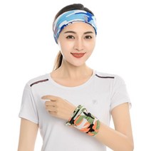 봄 여름 등산 낚시 야외활동에 자외선차단 넥쿨러 아이스머플러 땀수건, 레드(위장빨강)