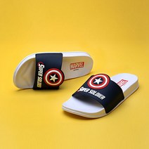 마블 캡틴 몰딩 슬리퍼