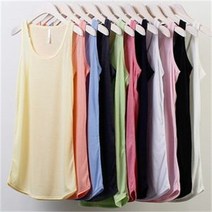 오노마 오노마 ONM 빅사이즈 소프트 컬러 망고 나시 DIN0019R 데일리 (8116901)
