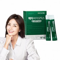 신애라 GC 녹십자 웰빙 메타바이오틱스 유산균 10억 CFU 프리 프로 바이오 틱스 스틱 아연 판토테산 판토텐산 판토탠산 유산균 대사산물 함유 락토바실러스균 비피더스균 증가, 120포 (4개월), 4개