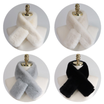 일상만사 에코퍼 쁘띠머플러 1+1 쁘띠목도리 머플러 대학생 중학생 고등학생 여성 밍크 페이크 퍼 레드 아동 유아 주니어 키즈 아이 남아 여아 아기