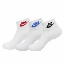 나이키 에브리데이 에센셜 양말 앵클 삭스 중목 DX5074-911, M(240-260mm)